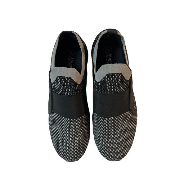 Blondo Ezra Black Multi Knit Textile Waterproof Men Slip-on Sneaker NIB-Size 11M - Picture 2 of 9